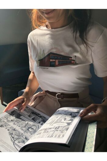 تیشرت زنانه فروشگاه طاس BALDükkan با کد baraka-ikonlu-tshirt