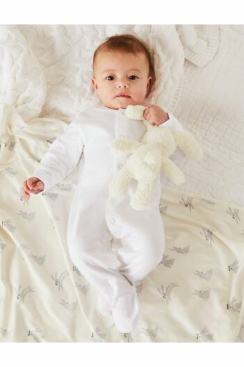 بادی نوزاد زیردکمه دار پسرانه – دخترانه  Marks & Spencer با کد T78001019