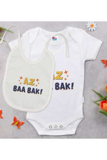 بادی نوزاد زیردکمه دار پسرانه – دخترانه  Bitmeyen Kartuş با کد Bitmeyen125736