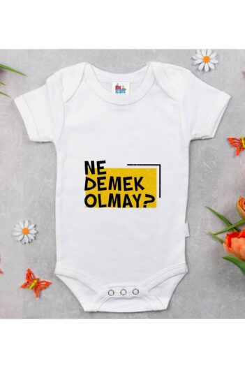 بادی نوزاد زیردکمه دار پسرانه – دخترانه  Bitmeyen Kartuş با کد Bitmeyen123993