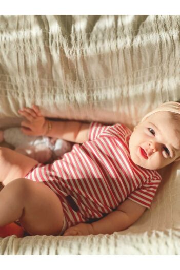 بادی نوزاد زیردکمه دار پسرانه – دخترانه  Baby Boroosh با کد BBW171220