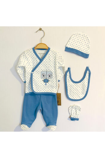 لباس خروجی بیمارستان نوزاد پسرانه  DIDuStore با کد 1016CC