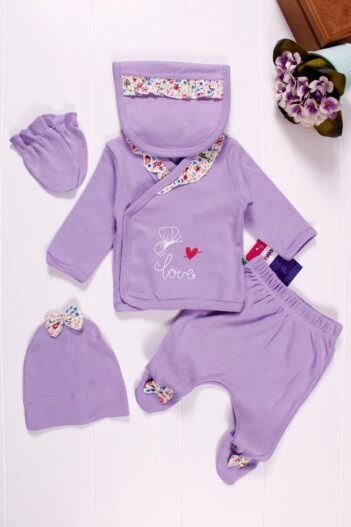 لباس خروجی بیمارستان نوزاد دخترانه  Babydonat با کد P273S4270