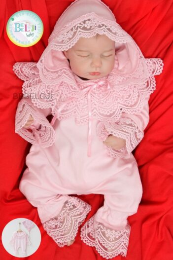 لباس خروجی بیمارستان نوزاد دخترانه بچه شناسی Bebeloji Baby با کد 222
