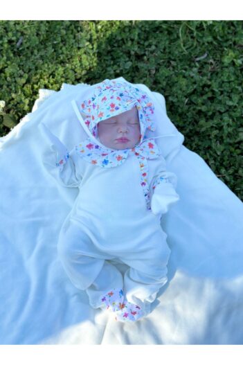لباس خروجی بیمارستان نوزاد دخترانه مامان میل بیبی Mama Miel Baby با کد MMBASMTYK270103