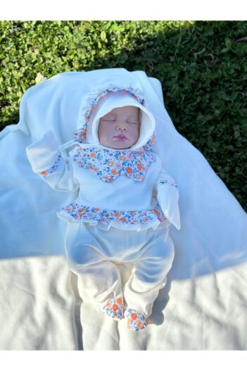 لباس خروجی بیمارستان نوزاد دخترانه مامان میل بیبی Mama Miel Baby با کد MMBCCKYAKA270103