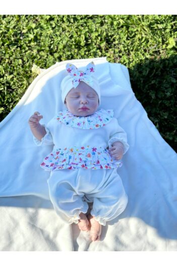 لباس خروجی بیمارستان نوزاد دخترانه مامان میل بیبی Mama Miel Baby با کد MMBCITIRSORT270103