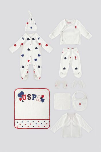 لباس خروجی بیمارستان نوزاد پسرانه  U.S. Polo Assn. با کد USB1631-B