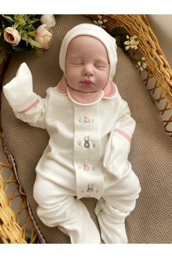 لباس خروجی بیمارستان نوزاد دخترانه مامان میل بیبی Mama Miel Baby با کد MMBEKTV270103