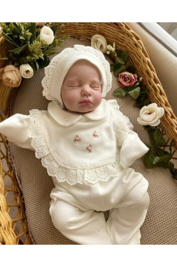 لباس خروجی بیمارستان نوزاد دخترانه مامان میل بیبی Mama Miel Baby با کد MMBTHM27010003