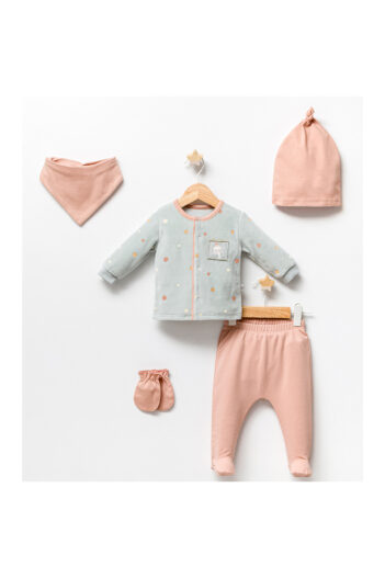 لباس خروجی بیمارستان نوزاد دخترانه  DIDuStore با کد 5017T