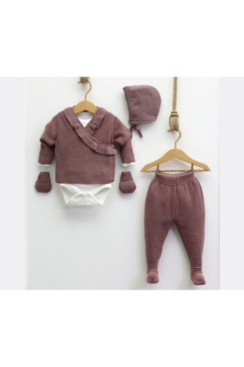 لباس خروجی بیمارستان نوزاد دخترانه  DIDuStore با کد 7055N