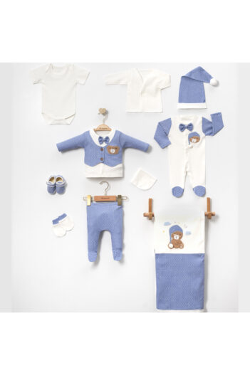 لباس خروجی بیمارستان نوزاد پسرانه  yukobaby bebeğiniz için en doğalı با کد YK3010
