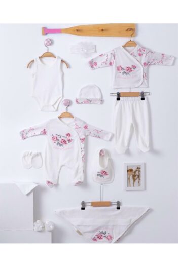 لباس خروجی بیمارستان نوزاد دخترانه  Buse&Eylül Bebe با کد FLOWERSGARDENHASTNCIKIS
