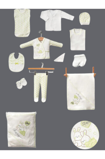 لباس خروجی بیمارستان نوزاد پسرانه – دخترانه  baby kids colors با کد BKCTAVŞAN11Lİ01