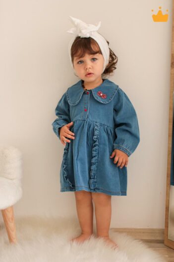 لباس نوزاد دخترانه بیبی هولا Babyhola با کد EF-2282