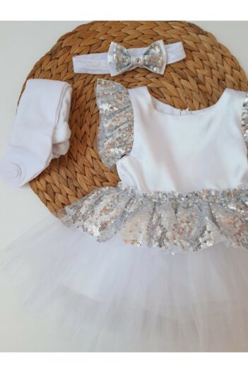 لباس نوزاد دخترانه بچه پیلکی PİLEKİ BABY با کد PBTA100