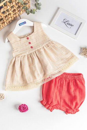 لباس نوزاد دخترانه  Babymod با کد Babymod-DM1B176501