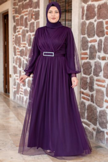 لباس مجلسی زنانه  Fahima با کد FHM777-MOR