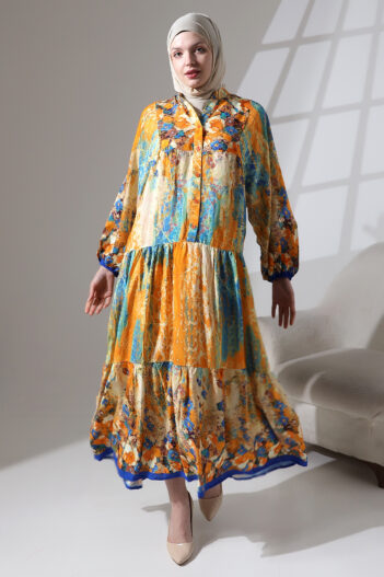 لباس زنانه  TUTveAL Collection با کد ELB-PTL-ÇİÇEKLİ