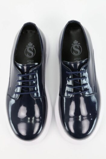 کفش کلاسیک پسرانه  SIRRI با کد erkek-cocuk-platform-lacivert-ayakkabi