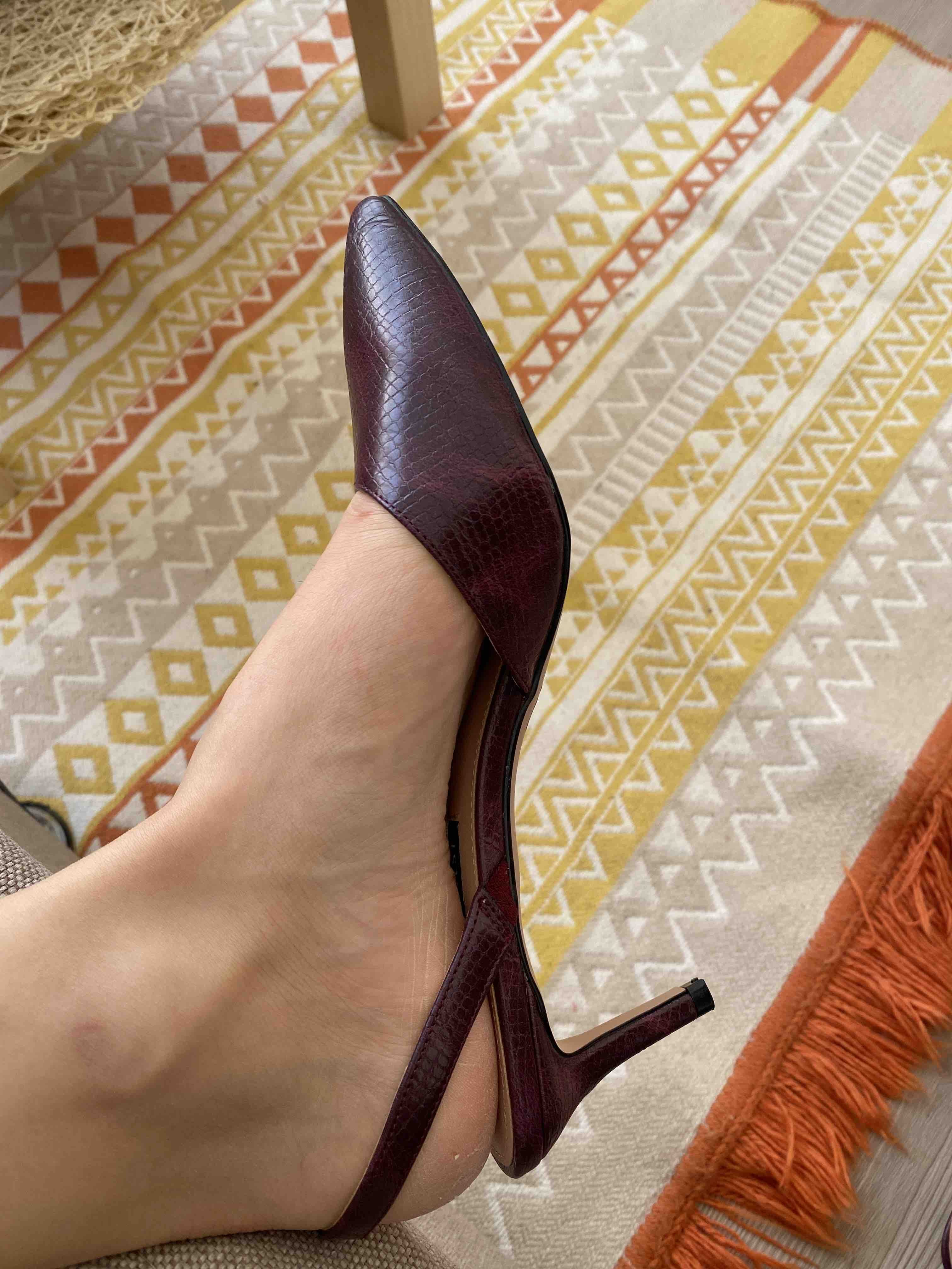 کفش پاشنه بلند کلاسیک زنانه ناین وست اورجینال AVERY 2PR photo review