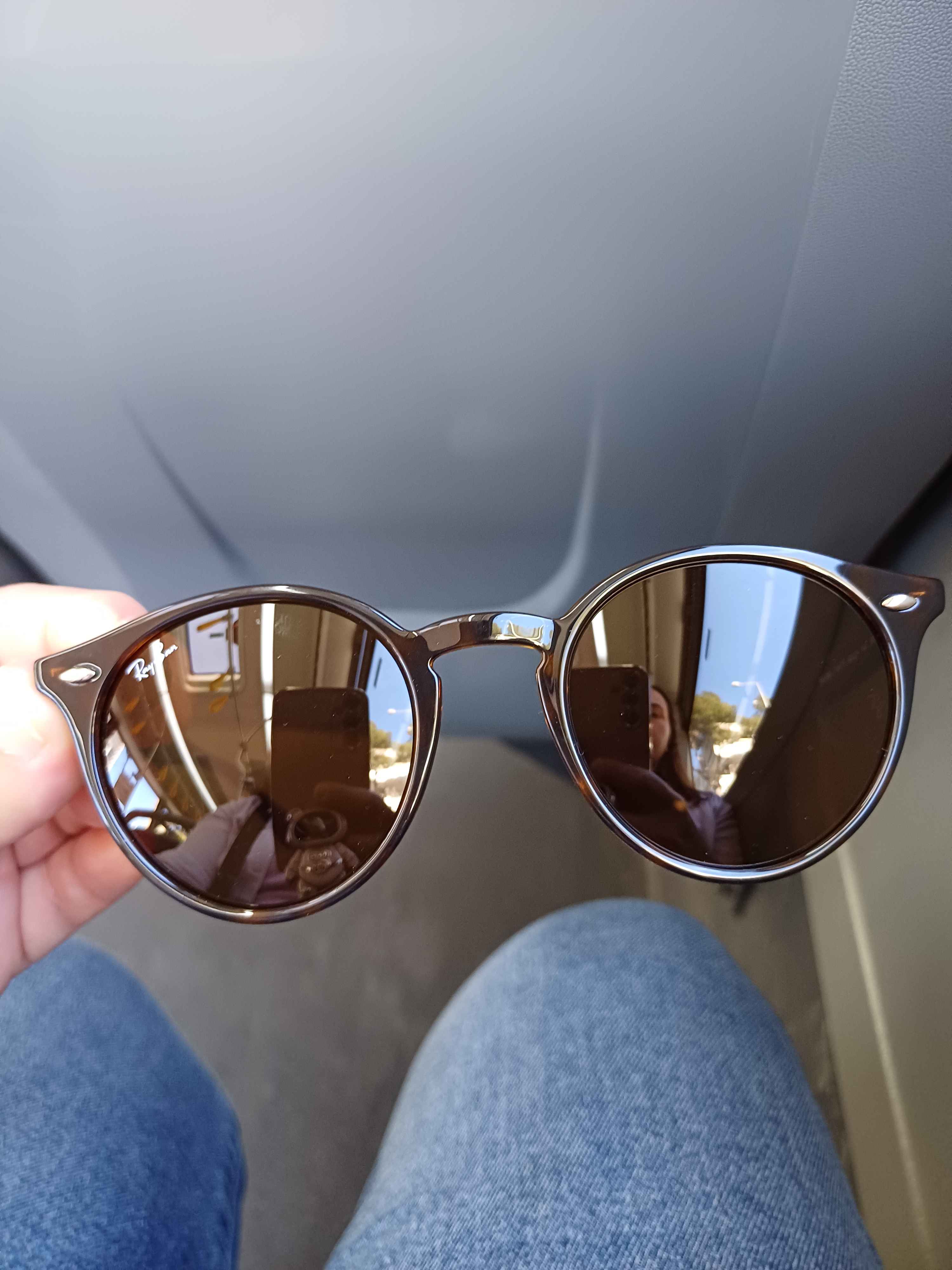 عینک آفتابی زنانه ری-بان Ray-Ban اورجینال RB2180 710/73 49 photo review