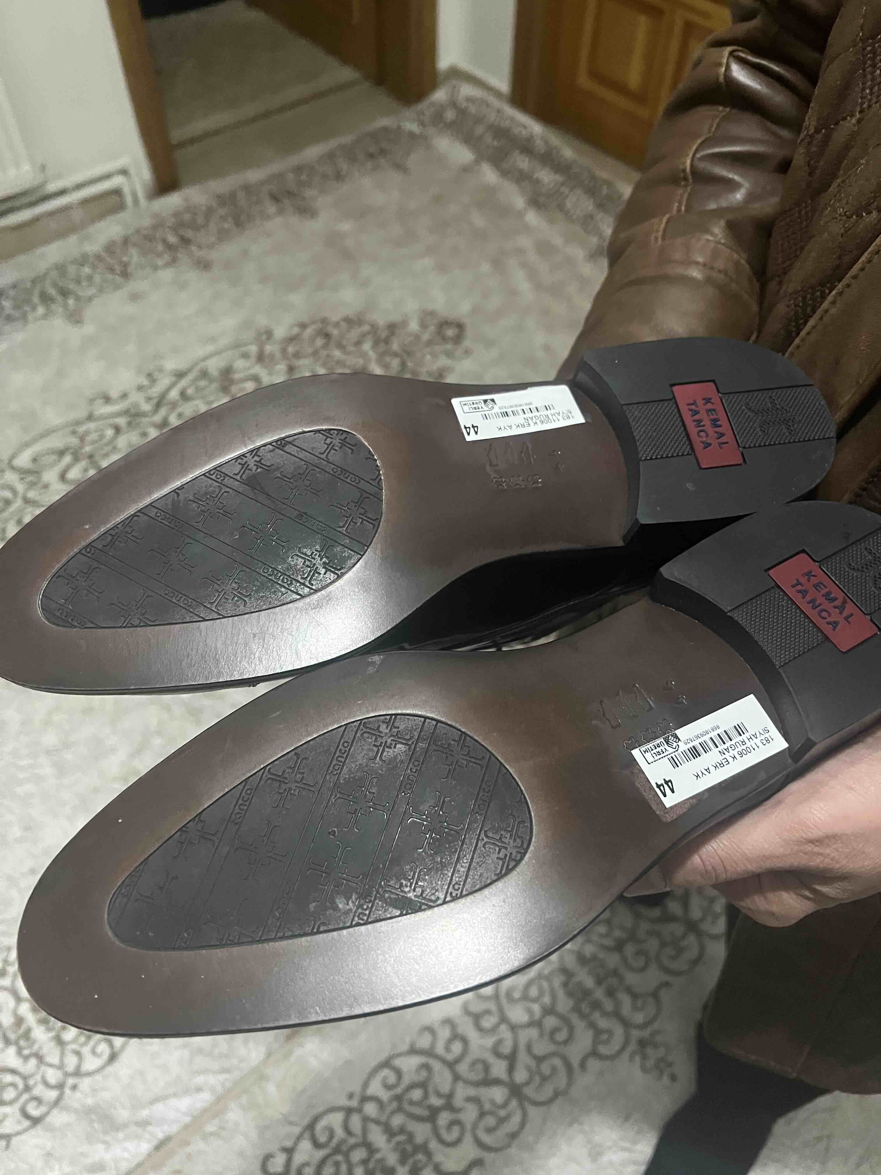 کفش کلاسیک مردانه کمال تانجا اورجینال 183 11006 K ERK AYK photo review