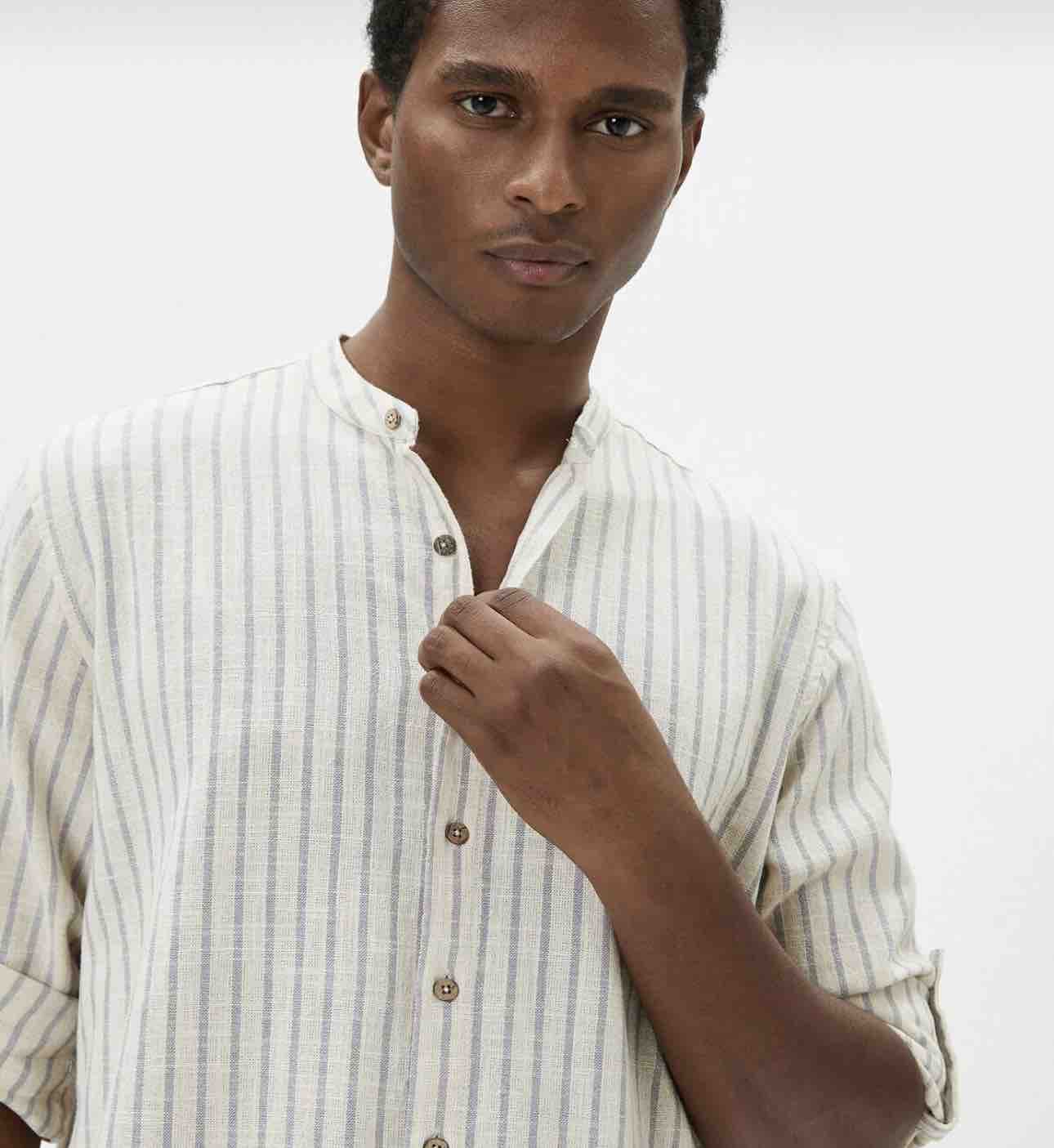 پیراهن مردانه کوتون اورجینال 4SAM60011HW photo review