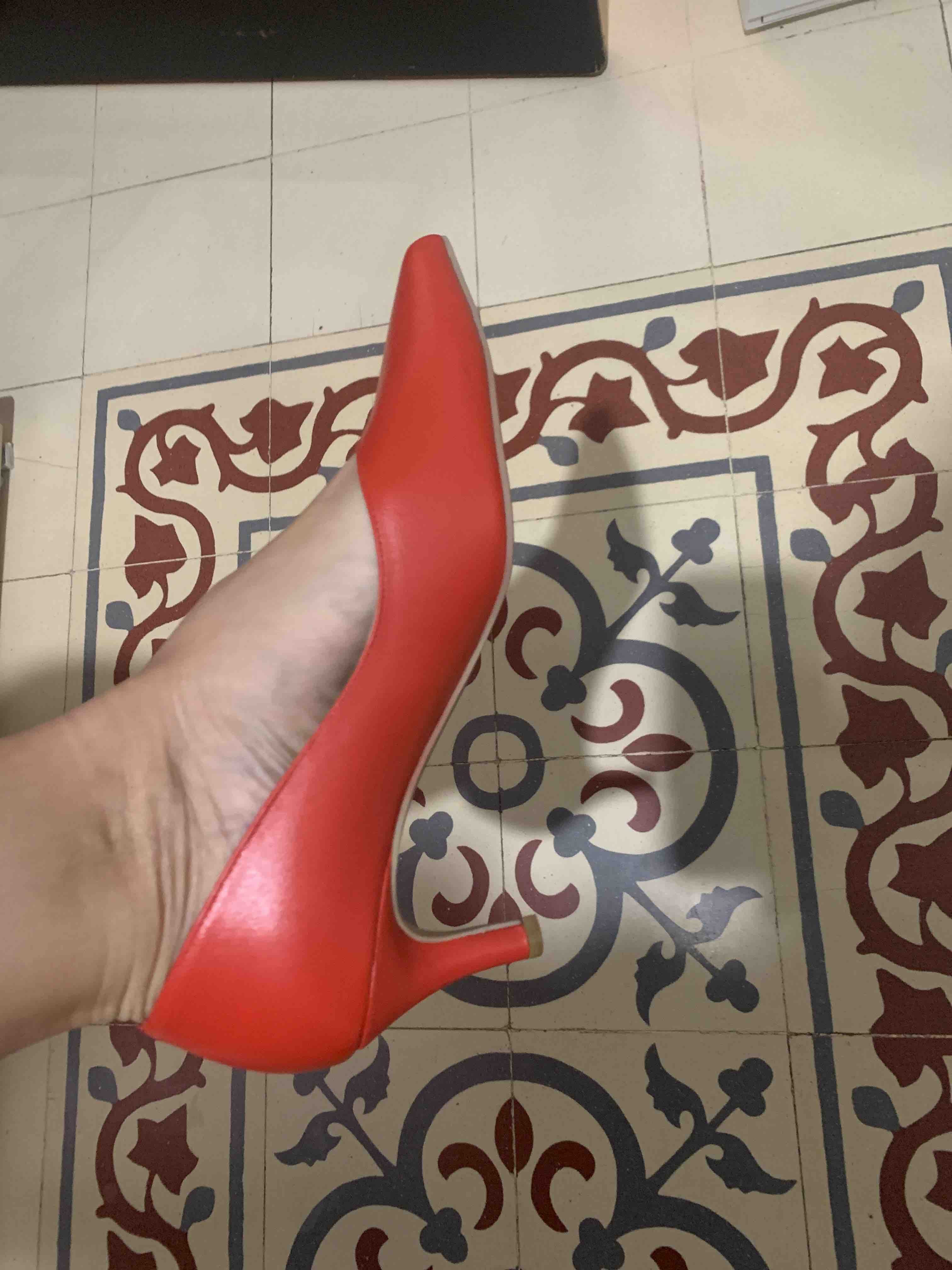کفش پاشنه بلند کلاسیک زنانه هوتیچ اورجینال 01AYH251300A750 photo review