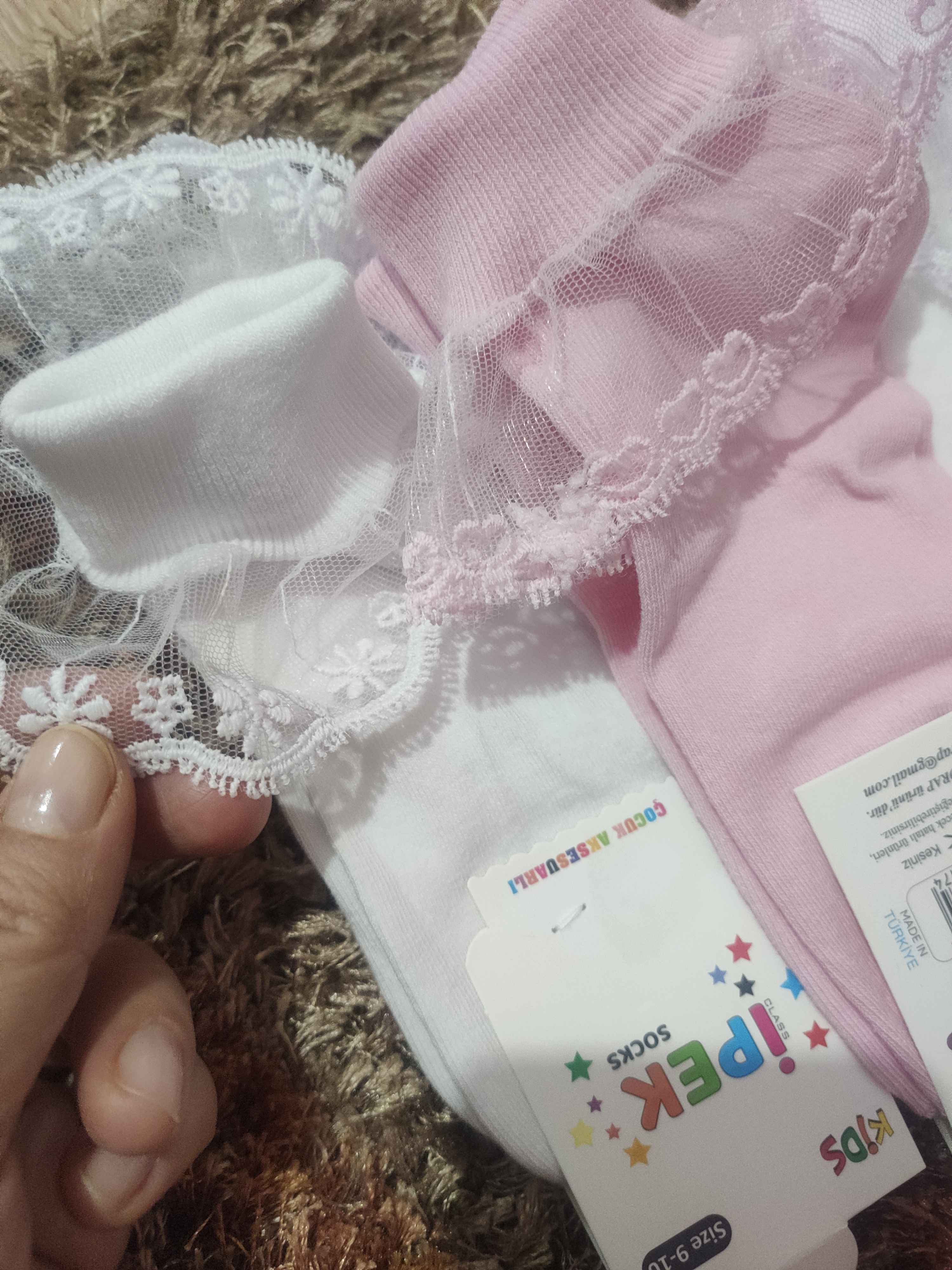 جوراب نوزاد دخترانه  اورجینال SXQ photo review