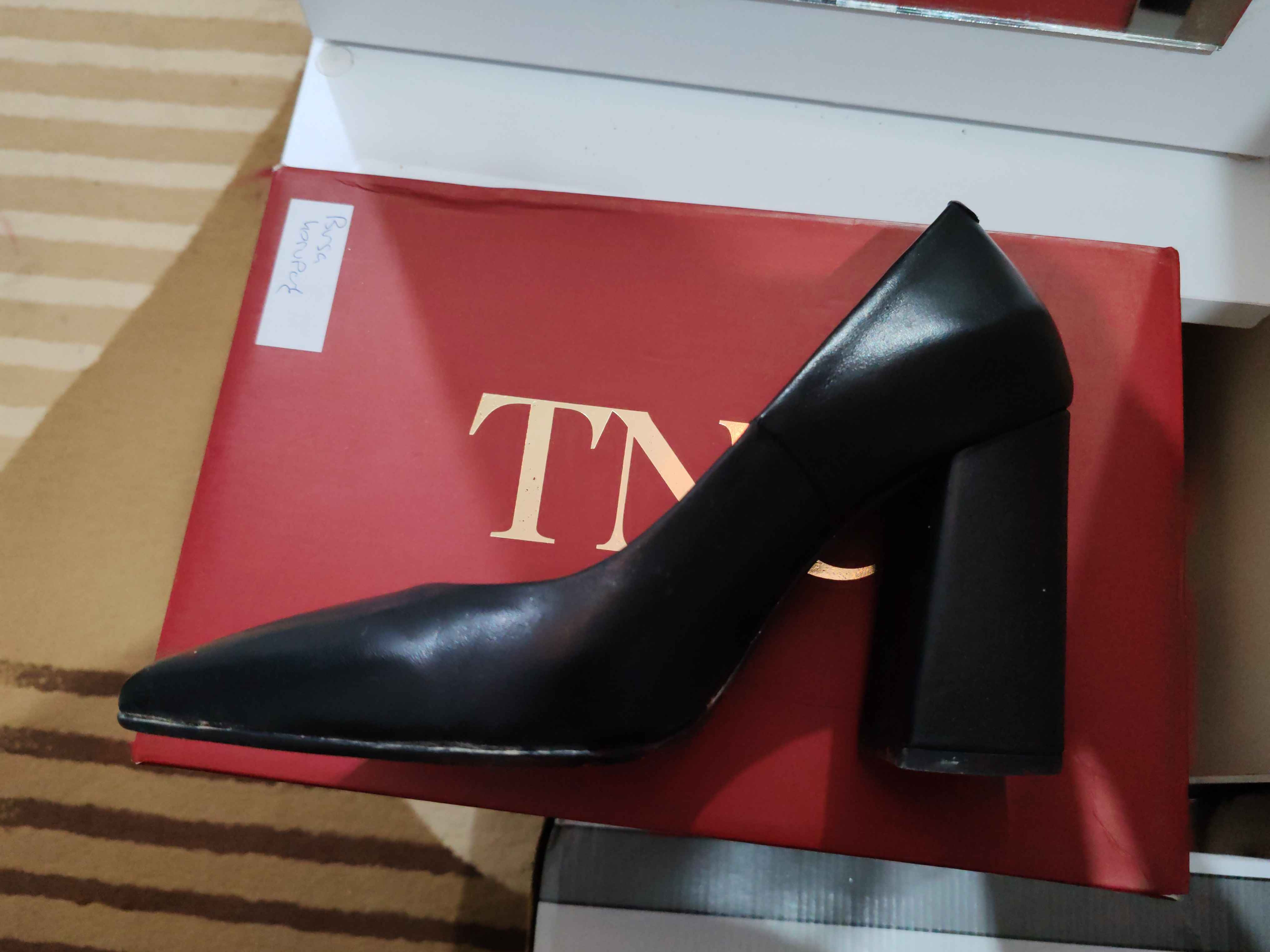 کفش پاشنه بلند کلاسیک زنانه تامر تانجا اورجینال 33 9200 BN AYK SK22/23 photo review