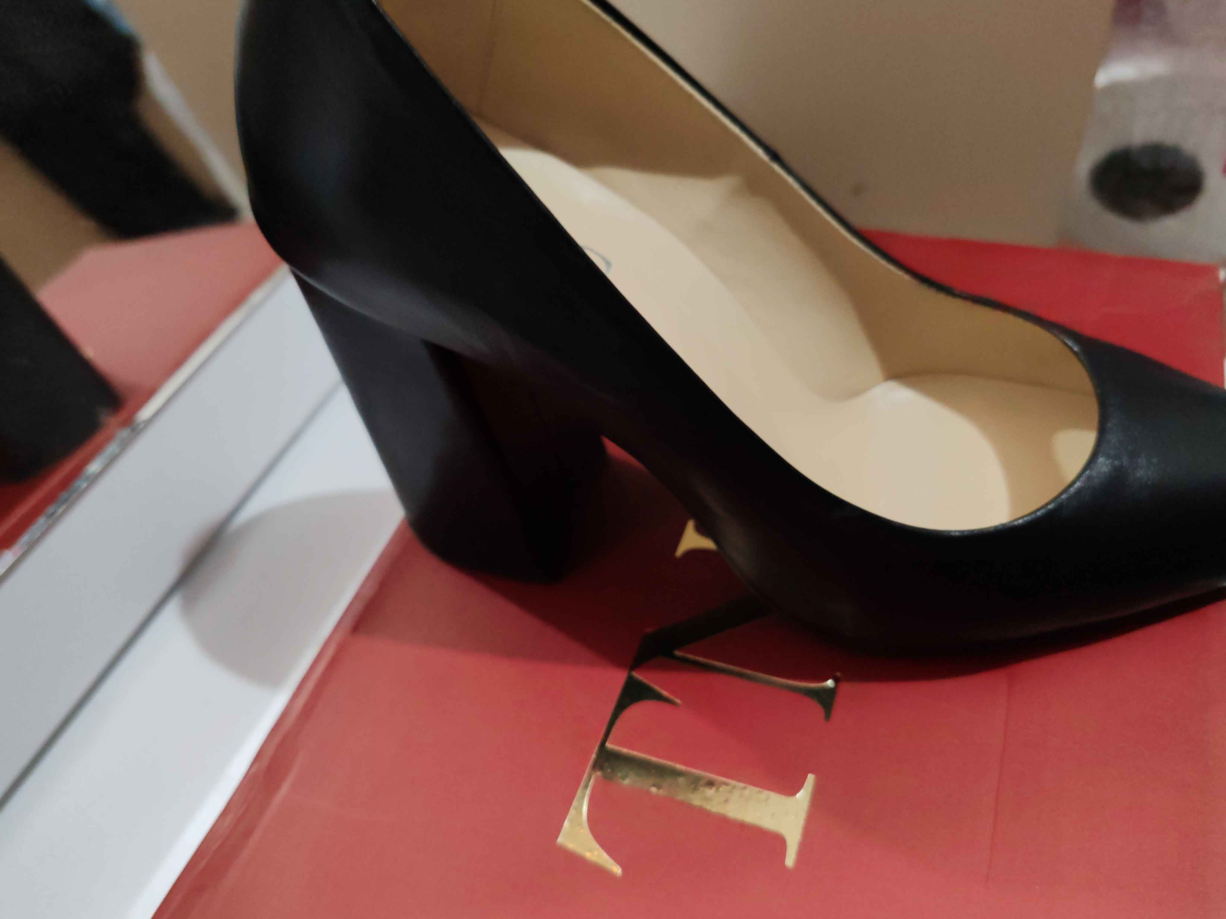 کفش پاشنه بلند کلاسیک زنانه تامر تانجا اورجینال 33 9200 BN AYK SK22/23 photo review